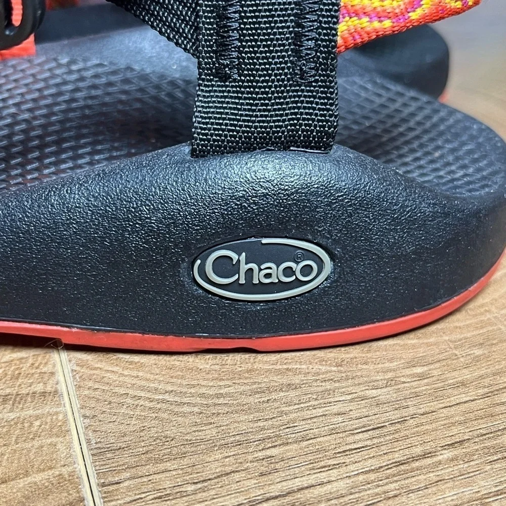 Chaco Women’s Z/1 Classic Sandals Size 9 - Black & Orange - Great Condition